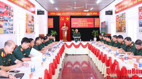 Đảng ủy Đoàn Kinh tế - Quốc phòng 92 ra nghị quyết lãnh đạo thực hiện nhiệm vụ 6 tháng cuối năm 2026