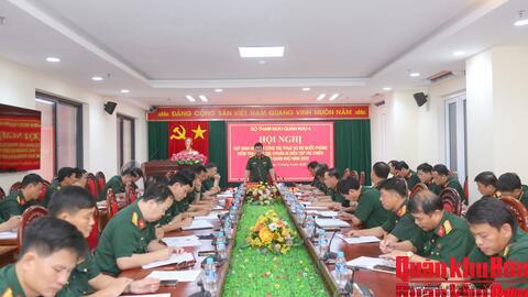 Quân khu 4: Tập trung làm tốt công tác chuẩn bị diễn tập tác chiến phòng thủ