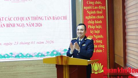 Thuế Nghệ an thu ngân sách nội địa gần 30.000 tỷ đồng năm 2025