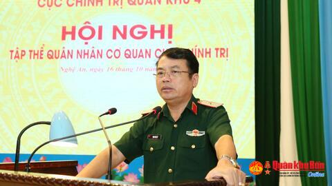 Cục Chính trị Quân khu 4: Hội nghị tập thể Quân nhân khối cơ quan