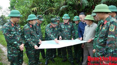 Nghiệm thu hoàn thành khảo sát Dự án Đường tuần tra biên giới tại thành phố Huế