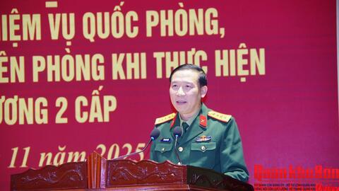 Bộ Chỉ huy Quân sự tỉnh Hà Tĩnh: Rút kinh nghiệm sau hơn 4 tháng tổ chức lại quân sự địa phương gắn với chính quyền 2 cấp