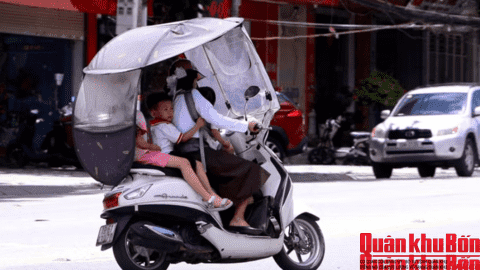 Thời tiết ngày 2/6: Bắc và Trung Bộ nắng nóng gay gắt, Nam Bộ mưa to đến rất to