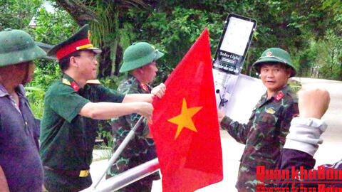Đoàn Kinh tế - Quốc phòng 92: Củng cố, nâng cao hiệu quả các mô hình dân vận khéo tại xã A Lưới 4