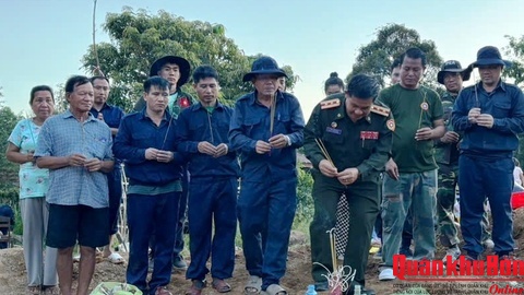 Tìm thấy 05 hài cốt liệt sĩ tại Lào