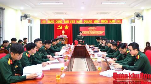 Quân khu 4 kiểm tra kết quả thực hiện công tác 1389 tại Đoàn Kinh tế - Quốc phòng 337