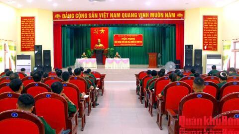 Cục Hậu cần - Kỹ thuật Quân khu 4 đối thoại dân chủ với cán bộ, chiến sĩ Kho K3