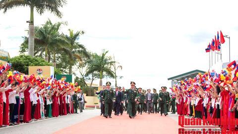Nhiều hoạt động ý nghĩa tại Giao lưu Hữu nghị Quốc phòng Biên giới Việt Nam - Lào lần thứ 3 tại Lào