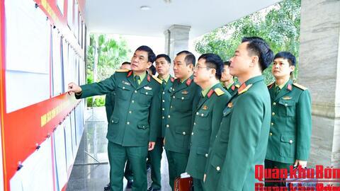 Bộ Chỉ huy Quân sự tỉnh Nghệ An kiểm tra công tác đảm bảo an ninh, an toàn cho nhiệm vụ bầu cử