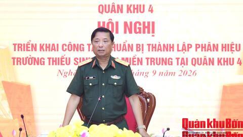 Quân khu 4: Chuẩn bị thành lập phân hiệu Trường Thiếu sinh quân miền Trung