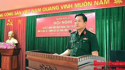 Quân khu 4: Sơ kết 5 năm thực hiện phong trào thi đua xây dựng đơn vị vận tải “chính quy, an toàn, hiệu quả”