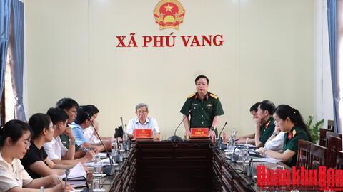 Thành phố Huế triển khai lấy mẫu ADN hài cốt liệt sĩ chưa xác định danh tính tại Nghĩa trang liệt sĩ xã Phú Vang