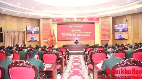 Quán triệt, triển khai thực hiện Nghị quyết Hội nghị Trung ương 3 khóa XIV