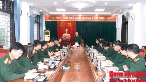 Bộ Tư lệnh Quân khu 4: Nắm tình hình thực hiện nhiệm vụ năm 2025 và Đề án thành lập phân hiệu đào tạo Huế của Trường Cao đẳng Nghề số 4