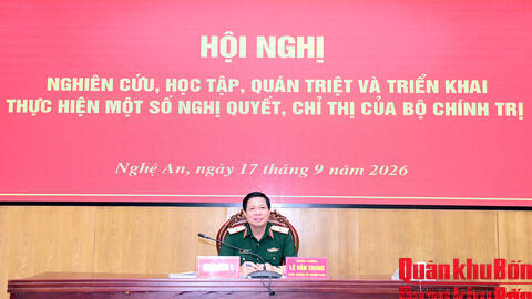 Học tập, quán triệt và triển khai thực hiện một số nghị quyết, chỉ thị của Bộ Chính trị