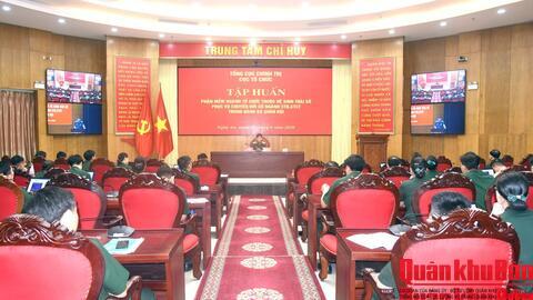 Nâng cao hiệu quả chuyển đổi số ngành Tổ chức trong Quân đội