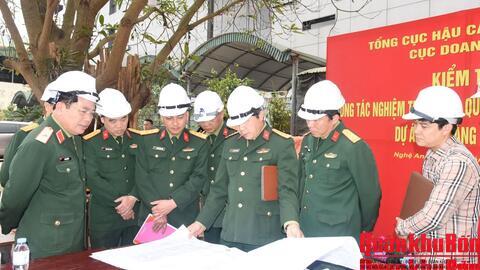 Cục Doanh trại kiểm tra dự án xây dựng Bảo tàng Quân khu 4