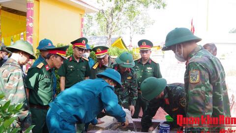 Thành phố Huế: Lấy mẫu hài cốt liệt sĩ phục vụ giám định AND trên địa bàn xã Chân Mây - Lăng Cô