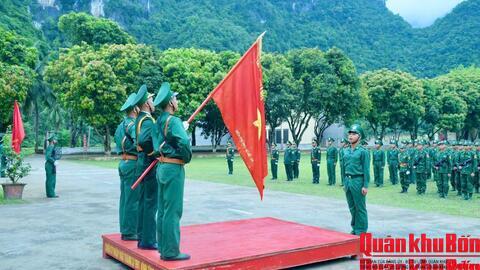 Ban Chỉ huy Bộ đội Biên phòng tỉnh Nghệ An tuyên thệ chiến sĩ mới năm 2026