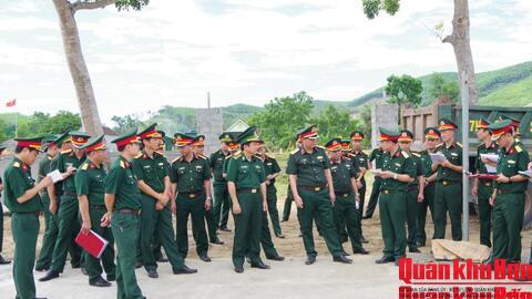Quân khu 4 khảo sát, giao nhiệm vụ bảo đảm an ninh, an toàn Giao lưu hữu nghị Quốc phòng biên giới Việt Nam - Lào lần thứ 3