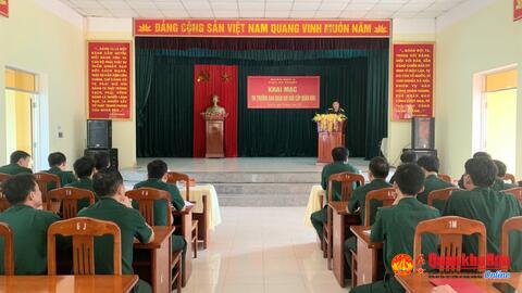 Khai mạc thi Trưởng ban Quân khí giỏi cấp Quân khu năm 2023