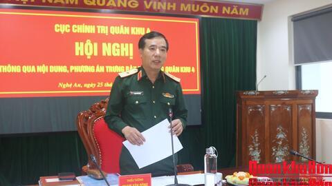 Cục Chính trị Quân khu 4 thông qua phương án kiến trúc và trưng bày Bảo tàng Quân khu