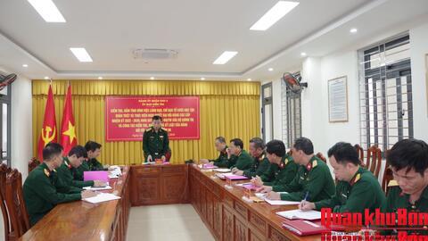 Ủy ban kiểm tra Đảng ủy Quân khu 4 kiểm tra tại Lữ đoàn Thông tin 80