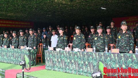Hoàn thành tốt nội dung thực binh vượt sông trong diễn tập