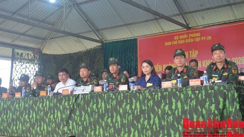 Tiểu đoàn Đặc công 31, Bộ Tham mưu Quân khu 4: Hoàn thành xuất sắc nội dung thực binh diễn tập