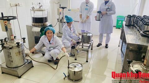 Sáng kiến cải tiến chia thuốc sắc ở Bệnh viện Quân y 4