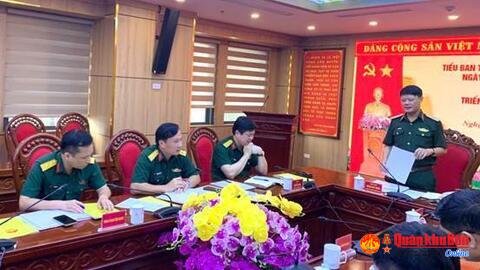 Triển khai nhiệm vụ trưng bày, triển lãm kỷ niệm 80 năm Ngày truyền thống Lực lượng vũ trang Quân khu