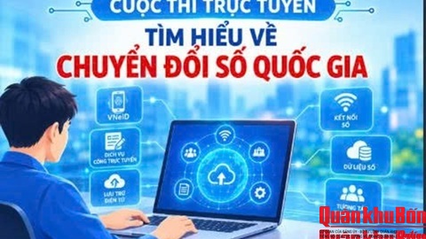 Tổ chức Cuộc thi trực tuyến tìm hiểu về chuyển đổi số quốc gia
