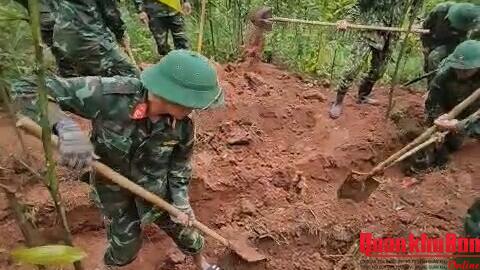 Quảng Trị: Tìm kiếm, quy tập 04 hài cốt liệt sĩ tại xã Đakrông