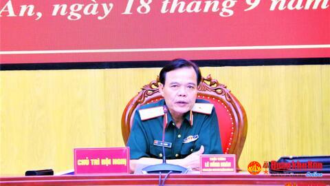 Hội đồng tiền lương Quân khu Hội nghị xét thăng quân hàm, nâng bậc lương, bảo lưu hệ số lương