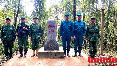 Đồn Biên phòng Ngọc Lâm (Nghệ An) tăng cường tuần tra bảo vệ biên giới