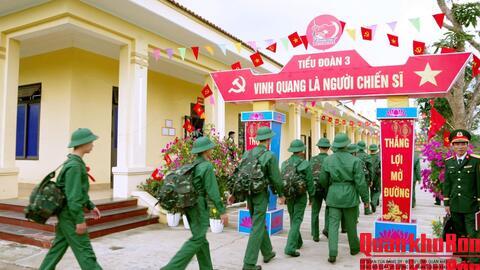 Lữ đoàn Thông tin 80 tiếp nhận 120 chiến sĩ mới