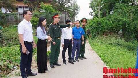 Sư đoàn 968 phối hợp tuổi trẻ Quảng Trị chung tay xây dựng nông thôn mới