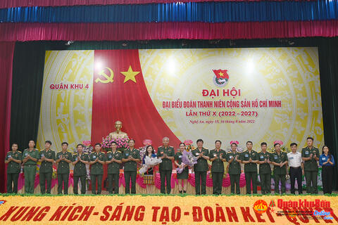 Đại hội đại biểu Đoàn Thanh niên Cộng sản Hồ Chí Minh Quân khu 4 lần thứ X thành công tốt đẹp