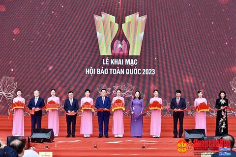 Khai mạc Hội báo toàn quốc 2023: “Đoàn kết – Chuyên nghiệp – Văn hóa – Sáng tạo”