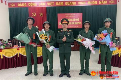 Giúp chiến sĩ tự tin trong môi trường mới