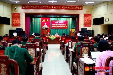 Đảng ủy Quân sự tỉnh Quảng Bình: Sơ kết giữa nhiệm kỳ thực hiện Nghị quyết Đại hội.