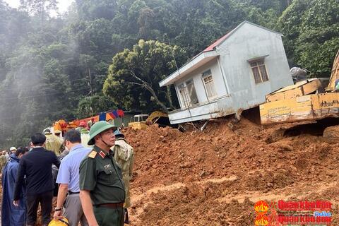 Lực lượng Quân đội tham gia hiệu quả công tác phòng chống thiên tai, tìm kiếm cứu nạn tại Lâm Đồng