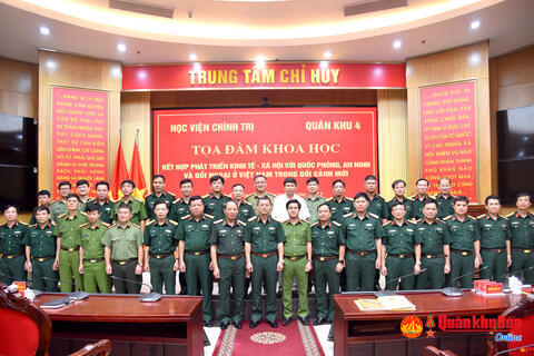 Tọa đàm khoa học kết hợp phát triển kinh tế - xã hội với quốc phòng, an ninh và đối ngoại ở Việt Nam trong bối cảnh mới