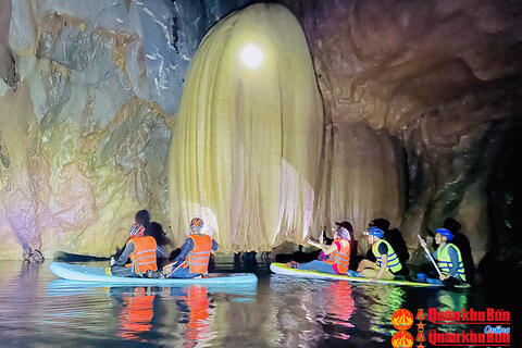 Tỉnh Quảng Bình: Phát hiện hang động mới tại xã Trường Sơn, huyện Quảng Ninh