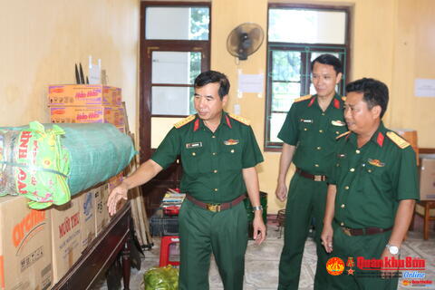 Ban chỉ đạo 515 Quân khu 4 kiểm tra tại tỉnh Quảng Bình