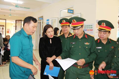 Bộ Chỉ huy Quân sự tỉnh Nghệ An: kiểm tra công tác khám tuyển nghĩa vụ Quân sự tại thành phố Vinh