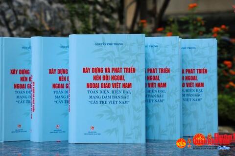 Ra mắt sách của Tổng Bí thư Nguyễn Phú Trọng về đường lối đối ngoại, ngoại giao Việt Nam