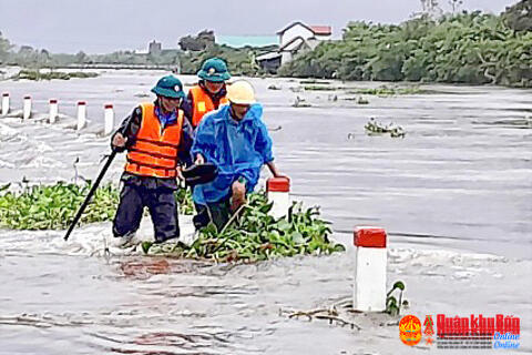 Từ ngày 25-27/11/2023, Trung Bộ mưa lớn, nguy cơ ngập lụt diện rộng