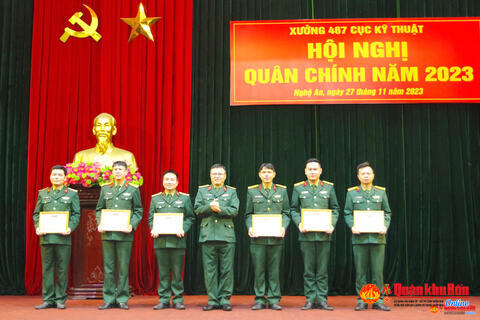Xưởng 467, Cục Kỹ thuật: Hoàn thành tốt nhiệm vụ năm 2023