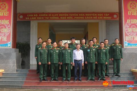 Bộ Tư lệnh Quân khu kiểm tra công tác quân sự, quốc phòng năm 2023 tại tỉnh Quảng Bình